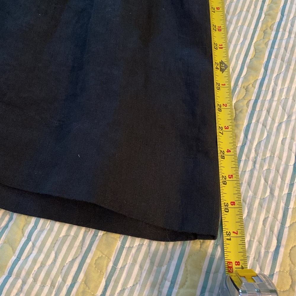Son de Flore Black Linen Dress - Picture 3 of 6